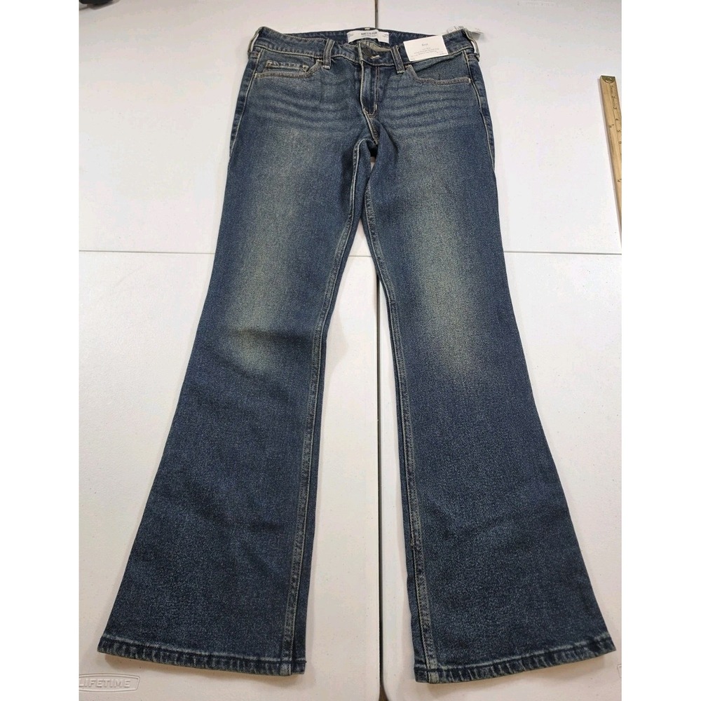 Hollister Womens Jeans W28 L31 The Hollister Boot Low Rise Bootcut Dark Wash NWT